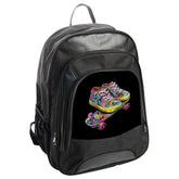 Colorful Skate Shoes Backpack, Cool Skateboard Design Backpack, Trendy Backpacks, Unique Art Backpack, Teen Backpack, Everyday Backpack - Tawshia